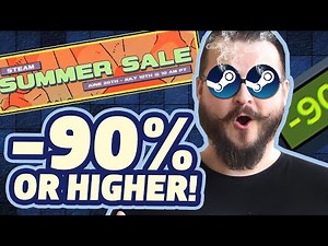 STEAM SUMMER SALE 2025! -90% OR HIGHER DISCOUNTS! 40 GAMES!