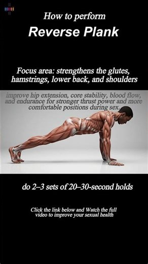 How to Perform Reverse Plank With Perfect Form