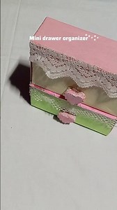 Diy drawer organizer🌷💗 #diy #cute #diycrafts #fy