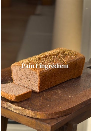 Pain au sarrasin fermenté sans gluten