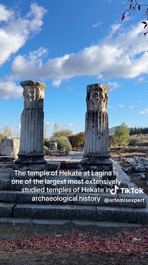 Exploring the Temple of Hekate at Lagina, Turkey