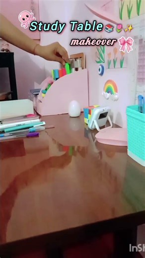 Study Table Makeover 🌷✨🎀 #study #setup #shorts #asthetic #viral #before #after #trending #|fyp"★|