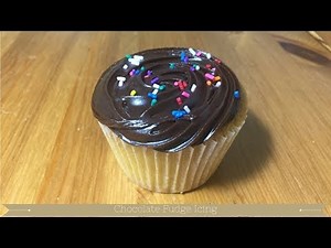 Chocolate fudge icing : Chocolate icing : Dark chocolate fudge frosting