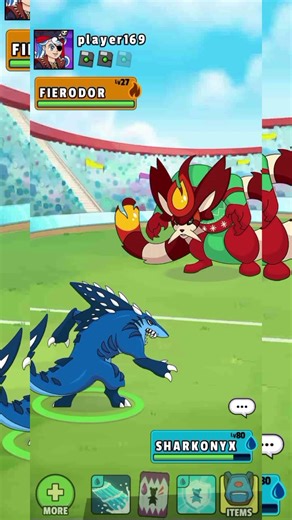 Dynamons World fight in Online Arena 😱#shorts