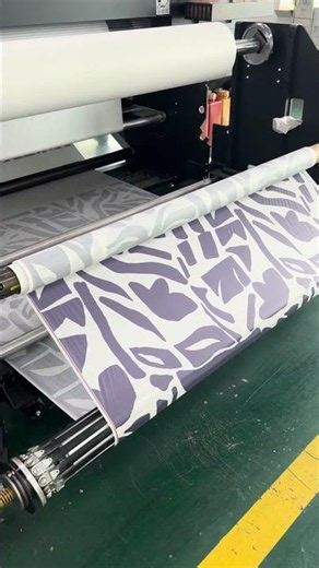 Walk into our sublimation printing workshop and see textile production in full action 🖨️🔥