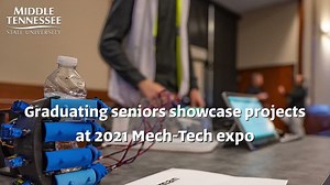 Before walking the Murphy Center stage for commencement recently, Engineering Technology and mechatronics seniors displayed numerous projects during the 2021 Mech-Tech expo held Dec. 2 in the Sam H. Ingram Building’s MT Center on Middle Tennessee Boulevard. The expo was a celebration of the completion of their hands-on ventures. Take a look! | Middle Tennessee State University (MTSU) | Facebook
