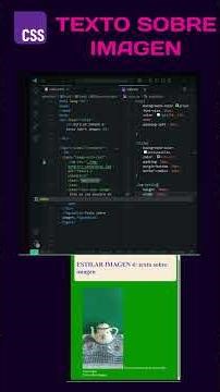 📢🚀Así se pone texto sobre una imagen: El truco para texto sobre imagen que sí funciona📢🚀😎 #cssText