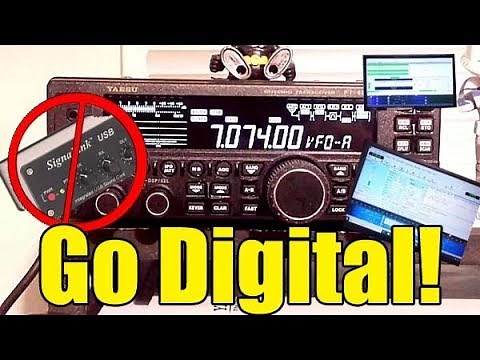 Yaesu FT 450D digital modes without a SignaLink or SCU 17 USB Interface