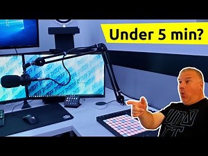 How to setup the Rode PSA1 boom arm