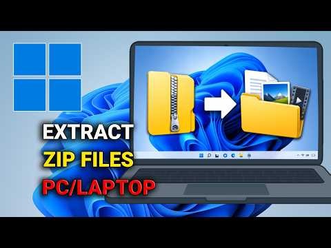 How to Open a ZIP File on Windows 11 & 10 PC (Easy Tutorial)
