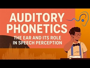 Auditory Phonetics II – The Ear and Speech Perception