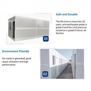 [Hot Item] Easy Transport & Low Maintenance 20FT Casa Contenedor for Leasing to Construction Site