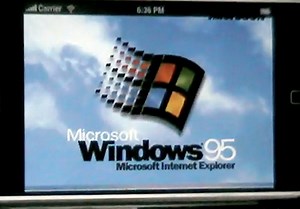 iPhone Running Windows 95