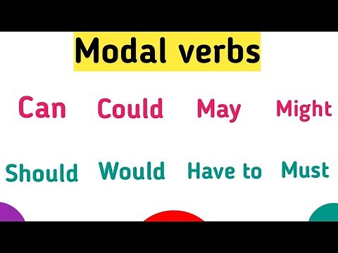 Modal verbs English grammar | Use of can ,could, may ,might ,should, would | English class