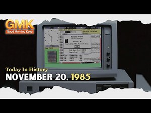 The Windows 1.0 was launched | Today in History