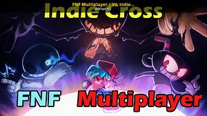 FNF Multiplayer | Vs. Indie Cross V1 Full Weeks. Mod for Friday Night Funkin' | FNF Mods