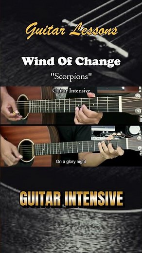 Wind Of Change - Scorpions | EASY Guitar Lessons - Guitar Tutorial #guitarlessons