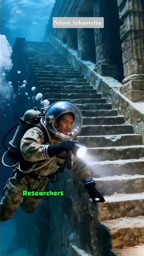 Giant Underwater Staircase Found – Path to a Lost City?#shorts #oceanmystery