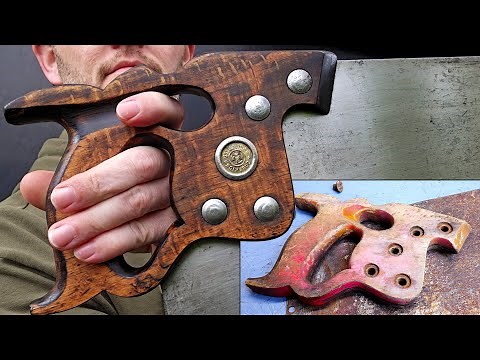 Vintage Hand Saw Restoration