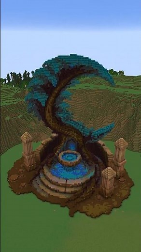 Crescent Moon Altar Minecraft | Minecraft Build Timelapse #minecraft #minecraftbuilds
