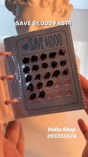 31K views · 1K reactions | Let’s save with this small mini Challenge  #DoDoShop #1000saving #savingmoney | DoDo Shop | Facebook