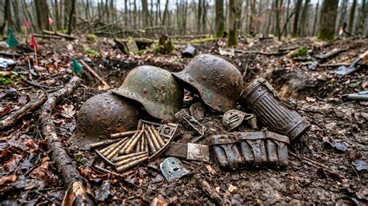 Relics found at Germany’s border pointed to the Reich’s final struggle