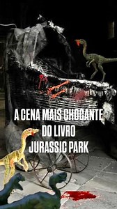 61K views · 1.2K reactions | Cena mais CHOCANTE do livro Jurassic Park. #Jurassicpark #jurassicworld #Dinossauros | InGen | Facebook