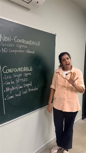 Types of Offences explained! 👮‍♀️ . . . . . . . . . . . . . [Cognizable, Non-cognizable, Compoundable, non-compoundable, bailable, non-bailable] #typesofoffences #cognizableoffence #bailableoffence | finologylegal