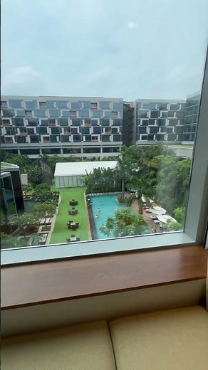 Andaz Delhi by Hyatt | Room Tour & Outdoor Scenery #andaz #luxury #hyatt #travel #delhi #2025 #best