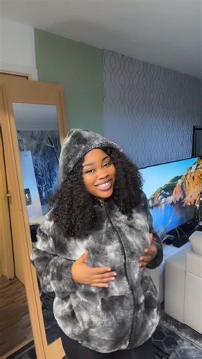 Fleece Hooded Zipper Jacket, Fuzzy Sherpa Fleece, Trendy Design with Te... Next Crest#hoodie #jacket