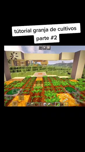 Granja de cultivos automática en Minecraft: Tutorial #2