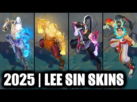 ALL LEE SIN SKINS SPOTLIGHT 2025 | League of Legends