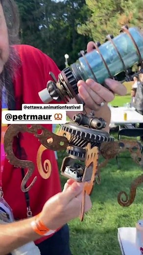 Ottawa Animation Festival | Petr Maur Mechanical Puppet Demo