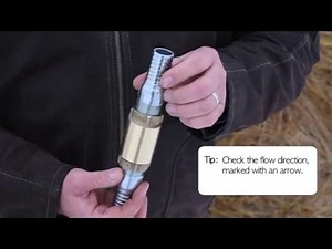 QUICK FIX: Installing A Back Flow Preventer