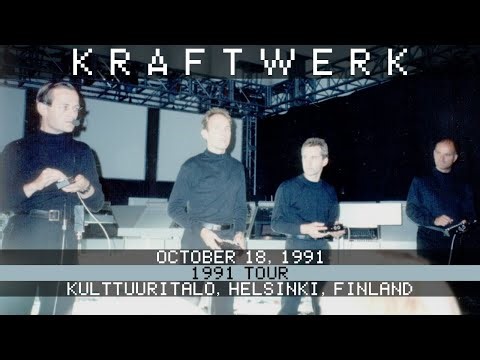 Kraftwerk Live 10/18/1991 Kulttuuritalo Helsinki