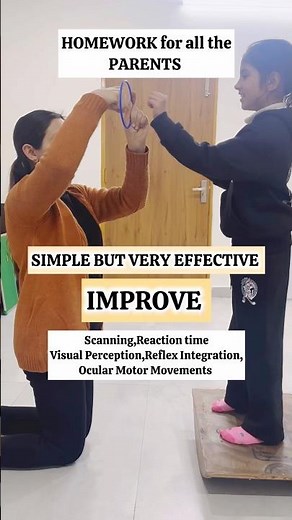 Work on Scanning | Sensory Integration |Reaction time | Visual Perception |Homework for parents