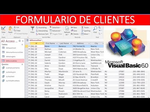 Formulario de Clientes y Correos en Visual Basic 6.0