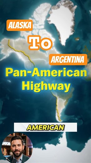 From Alaska to Argentina... On One Road #viral #facts #trending
