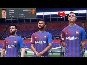 TAMBIÉN FICHO A CRISTIANO RONALDO (Jugará con MESSI & NEYMAR JR) 😱 MODO CARRERA