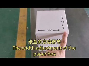 How to adjust the box machine for beer cans