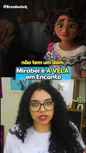 Mirabel é a vela em ENCANTO #disney #encanto #mirabelmadrigal