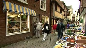 Up to 20,000 people are expected to visit the Ludlow Food Festival. | BBC Shropshire