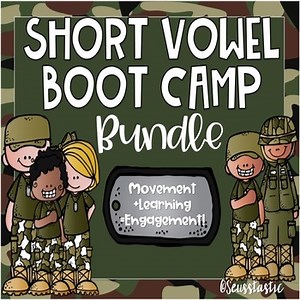 Short Vowel Word Family Boot Camp BUNDLE