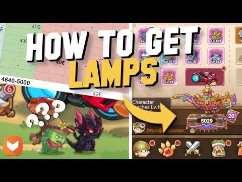 EVERY F2P & P2W WAY to get LAMPS in Legend of Mushroom
