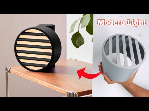 Best Profitable 💰 Business Idea | How to Make a Work in Home Decoration Modern LED Wall & Table Lamp