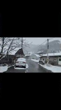 Wait for it...Silent Snow Falling in a Korean Village ❄️ | Real Winter Calm