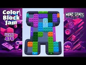 Color Block Jam 476 walkthrough solution