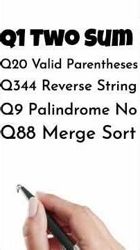 Top 5 LeetCode Questions Every Beginner Must Solve 👁️ | Start DSA Now 🚀