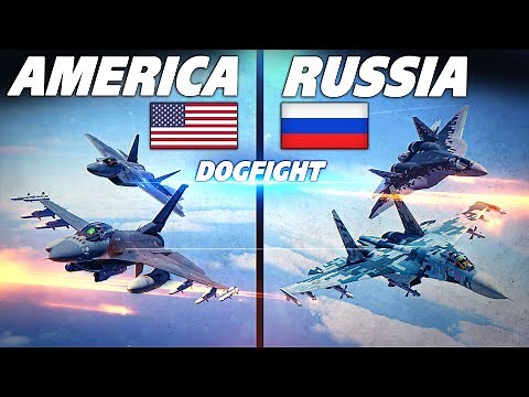 Russia Vs America Dogfights | Digital Combat Simulator | DCS |