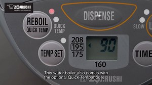 15 reactions | Our Micom Water Boiler & Warmer (CD-WHC40) comes with a rust-resistant, nonstick coating-free stainless steel interior and other signature features like Quick Temp mode. | Zojirushi America Corporation | Facebook